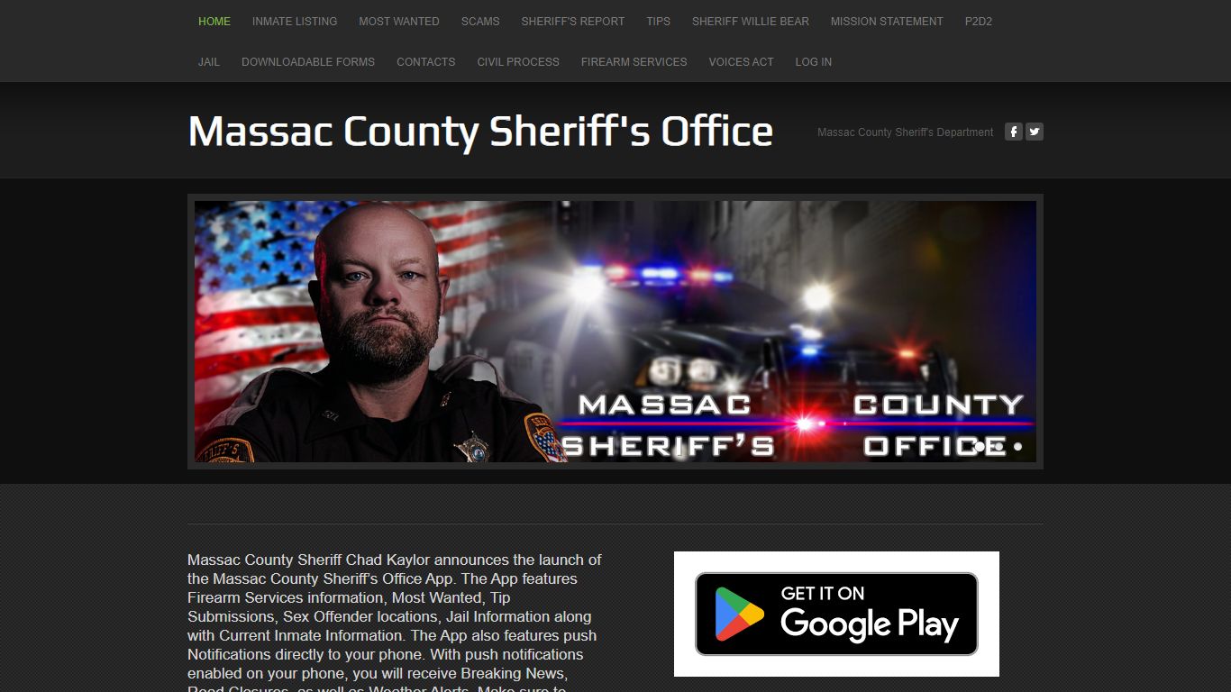 Massac County Sheriff's Office - Home